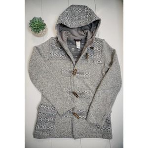Patagonia Better Sweater Icelandic Toggle Coat (Gray, Small)